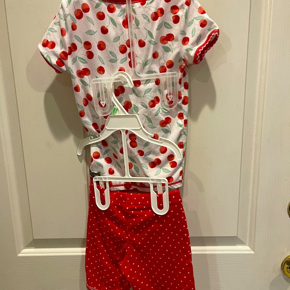 Matilda, Jane Cherry, and polkadot, size 4 pajama shorts set